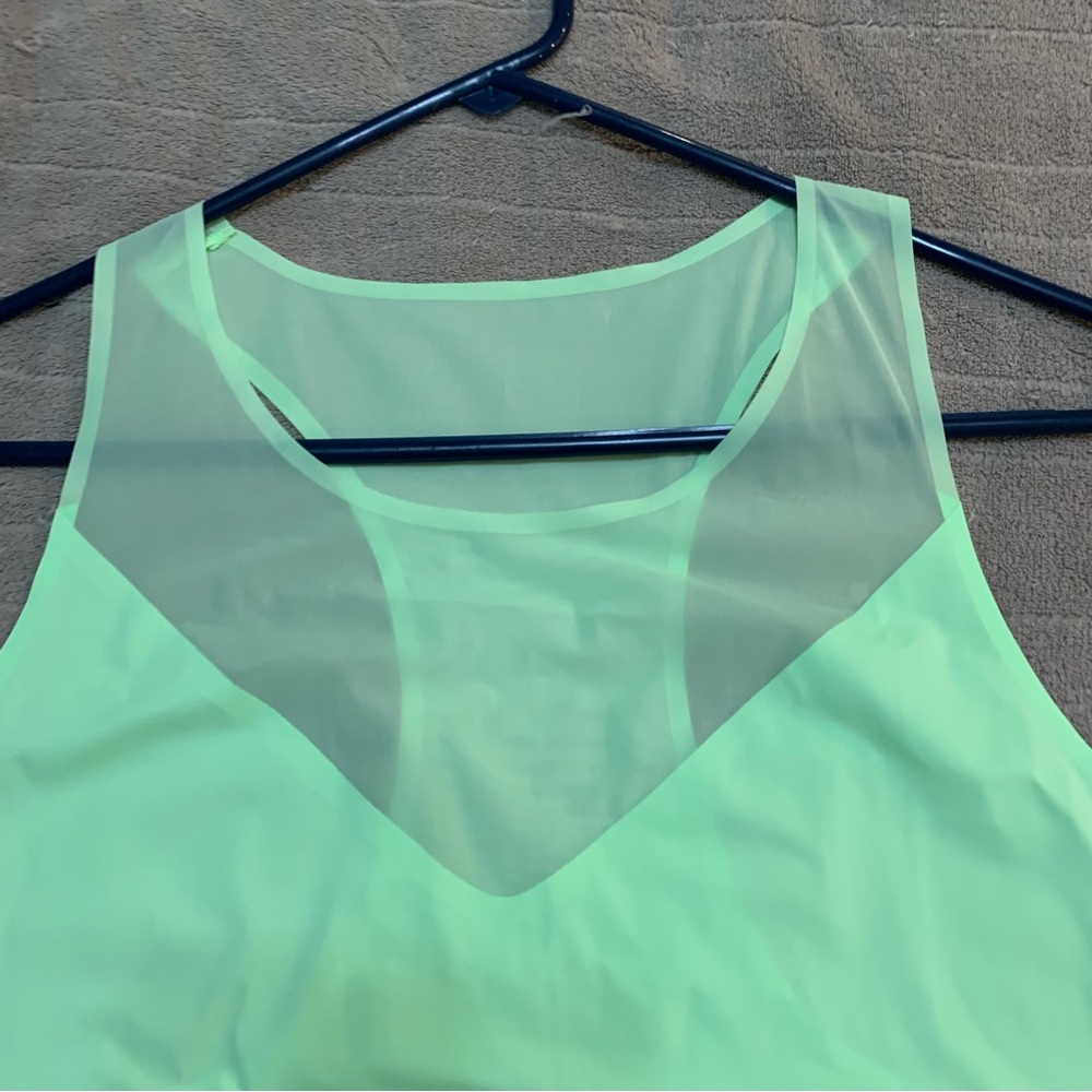 Athleta. Light green workout tank. Racerback. Excellent condition. Size XL.